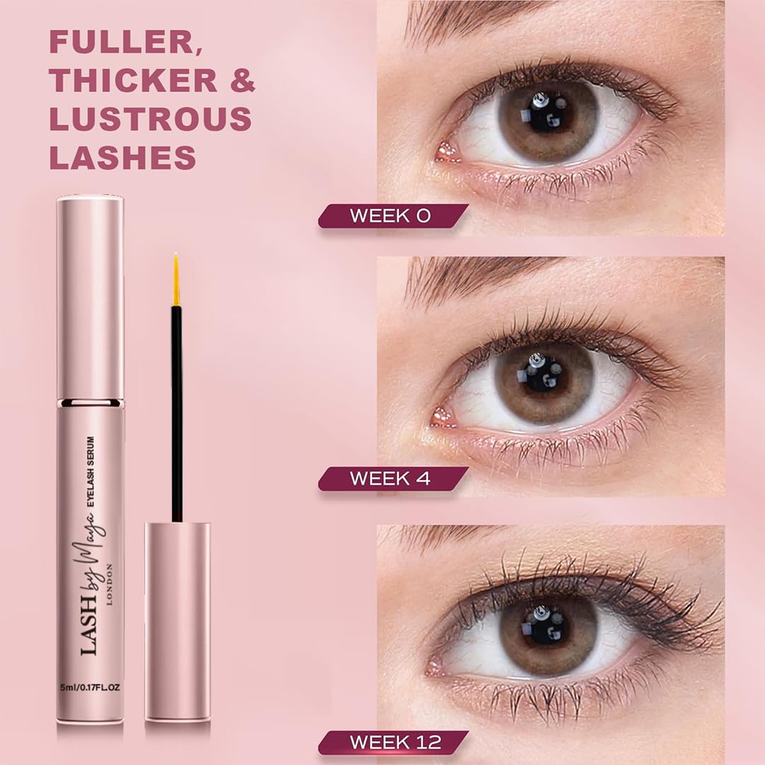 Lash by Maya Serum textura ligera y agradable en pestañas