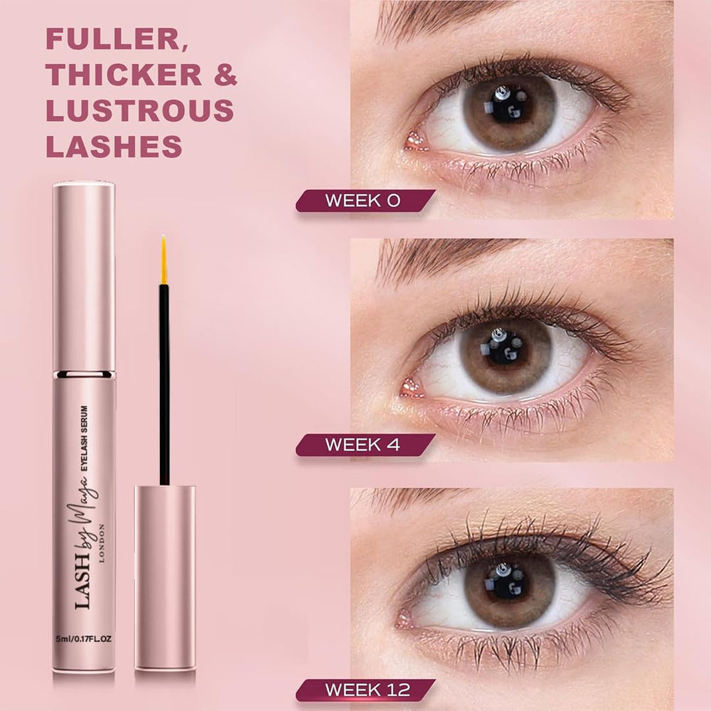 Lash by Maya Serum textura ligera y agradable en pestañas