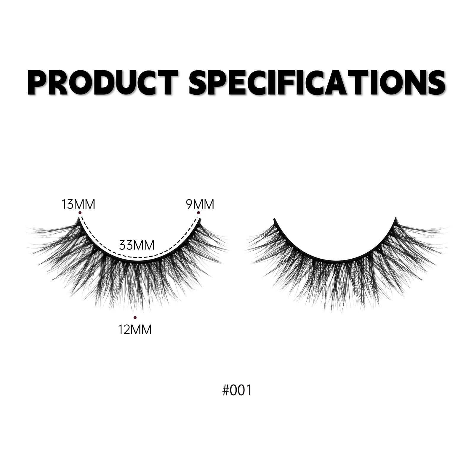 LASHGLSO 20 pairs cat-eye lashes for versatile looks.