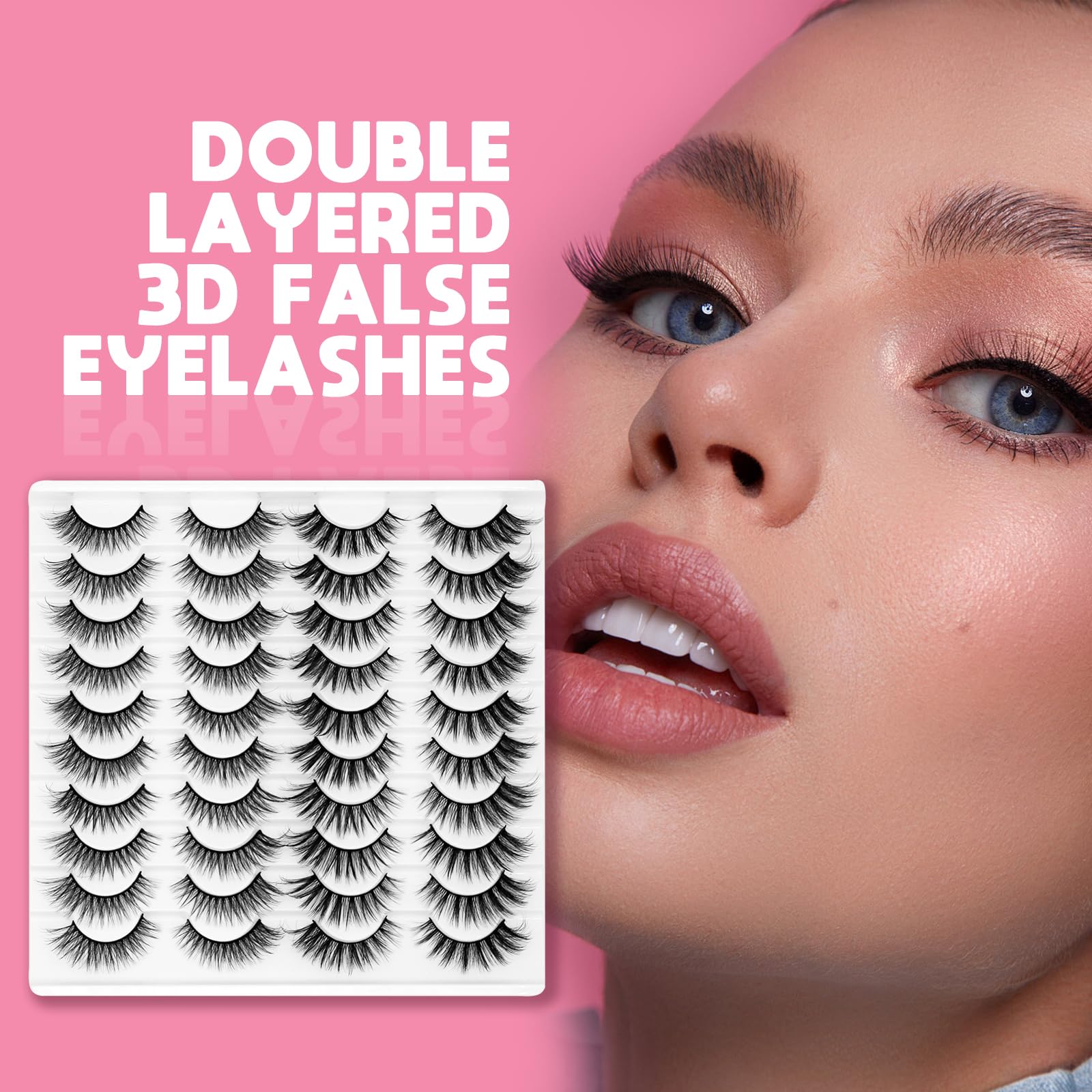 LASHGLSO cat-eye style length gradient enhances inner to outer edge.
