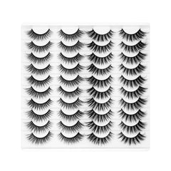 LASHGLSO wispy cat-eye lashes for an eye-opening, lightweight look.