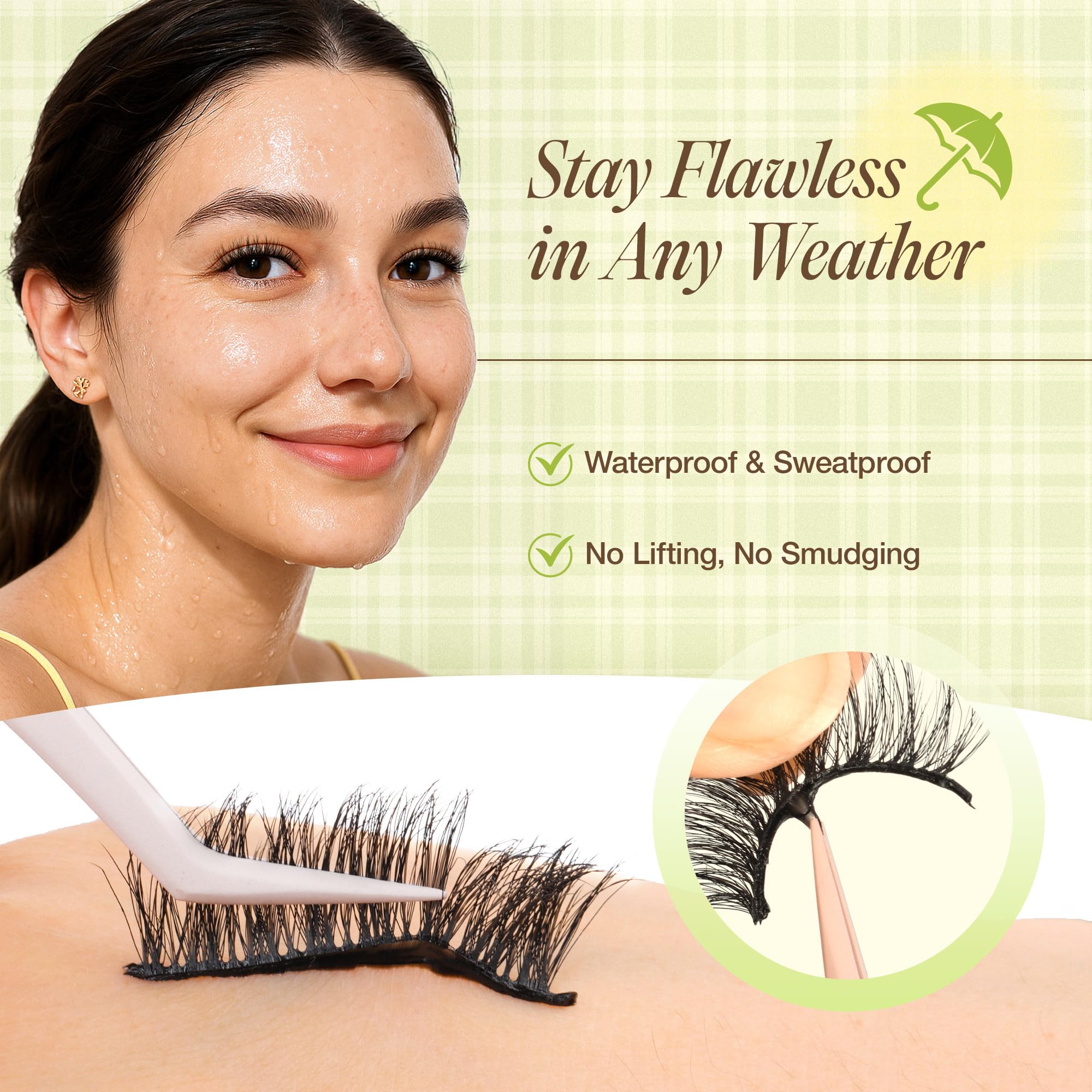 LASHVIEW beginner friendly glue free lashes for simple routines
