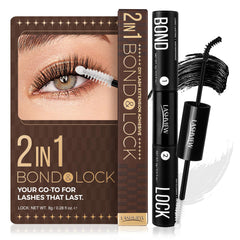 LASHVIEW Lash Bond and Seal bottle focus for precise, strong hold.