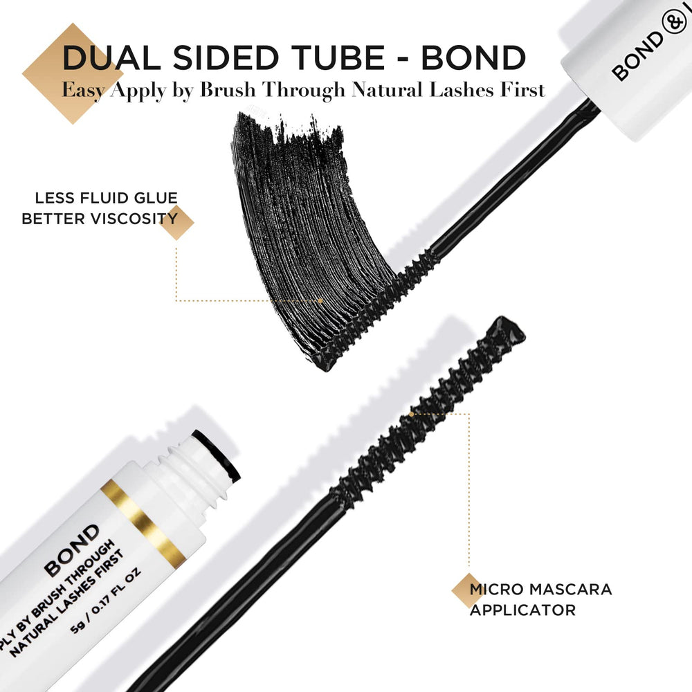LASHVIEW DIY lash extension bond-seal in action for versatile use.