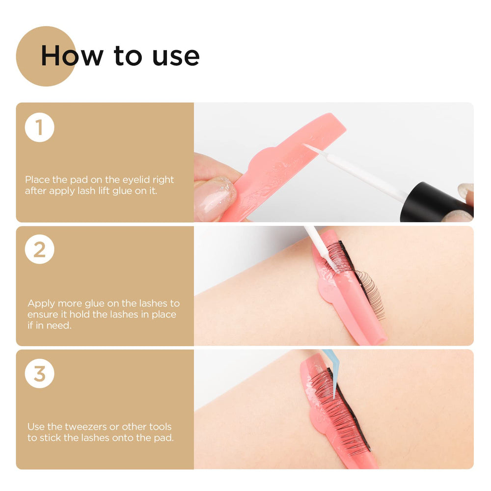 LASHVIEW lash lift glue portable size fits in a makeup bag