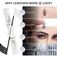 LASHVIEW micro mascara wand enables precise lash application.