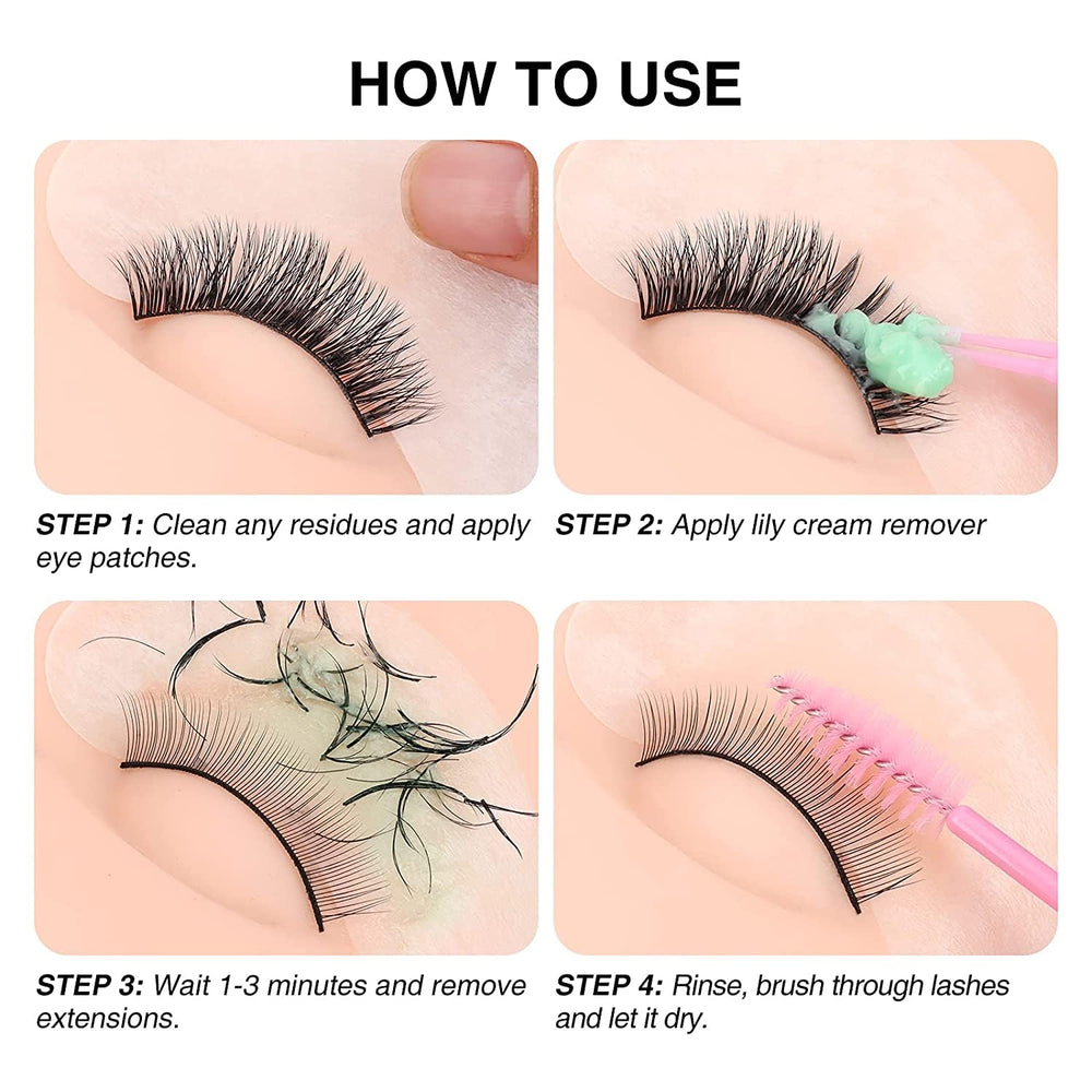 LASHVIEW professional remover 5g tube designed for salon use