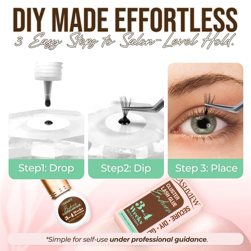 LASHVIEW professional-use setup with guidance for safe use.