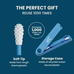 LastSwab eco-friendly alternative reduces waste from disposable swabs.