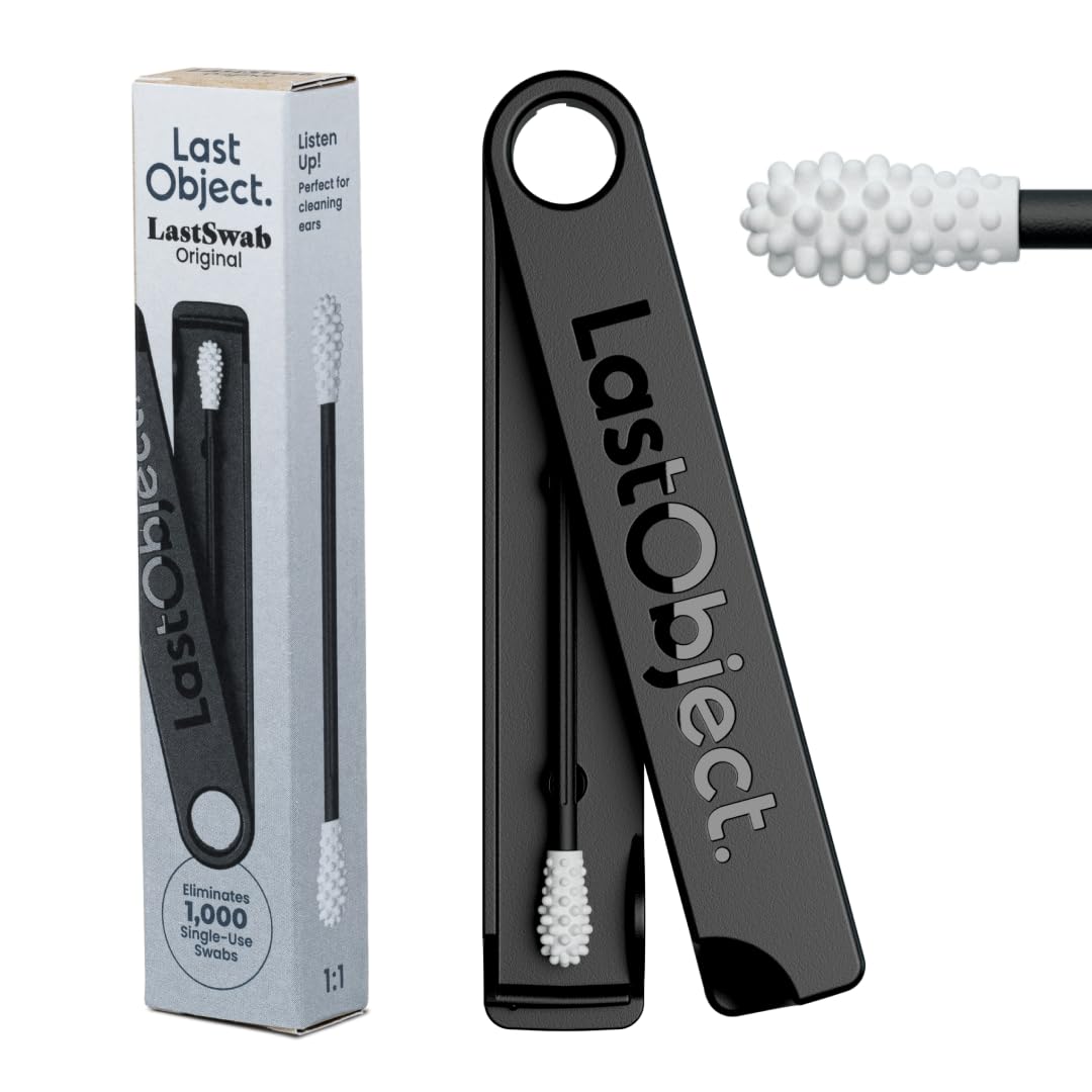 LastSwab reusable cotton swab core visible, showcasing durability for repeated use.