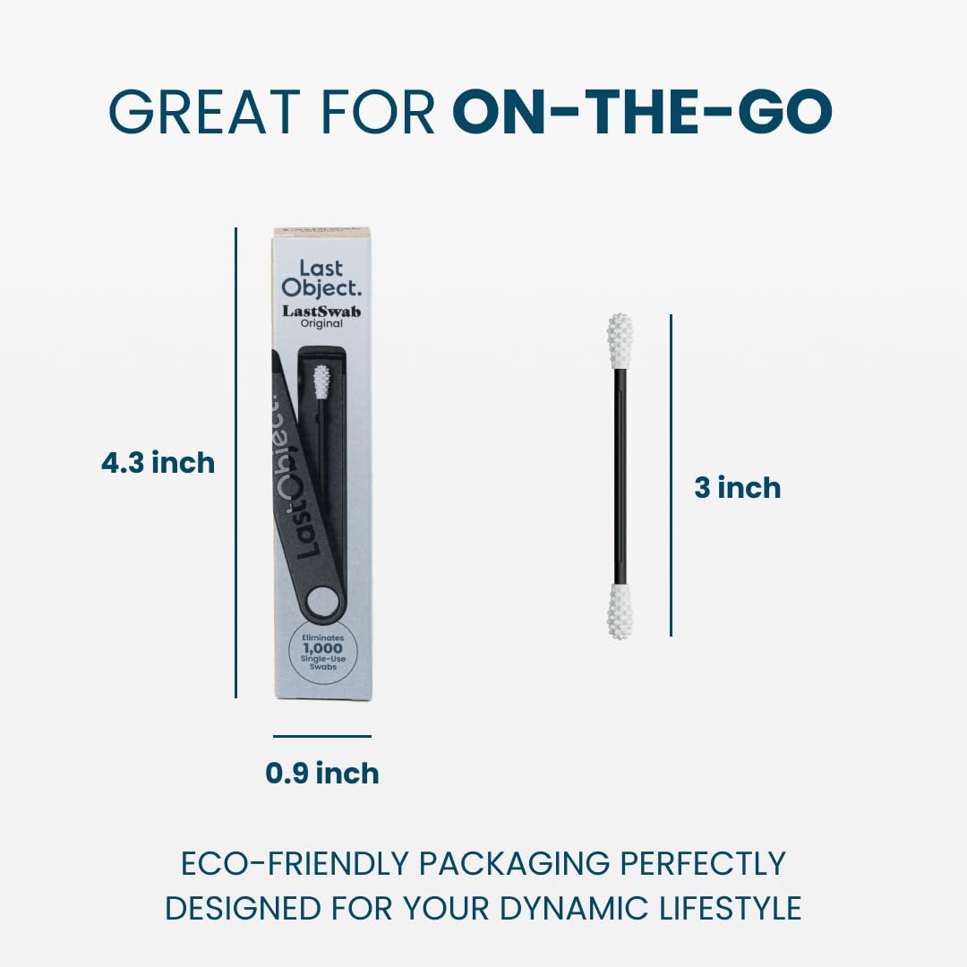 LastSwab travel case, compact on-the-go storage for easy travel.