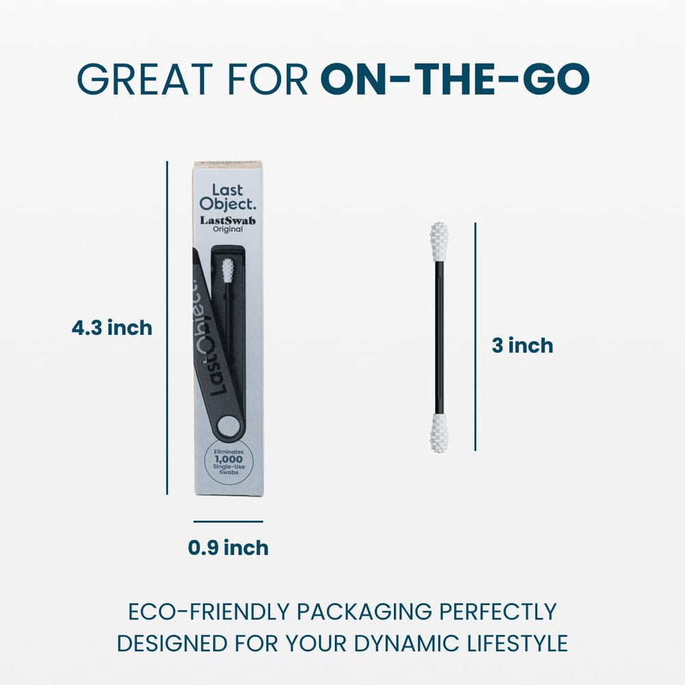 LastSwab travel case, compact on-the-go storage for easy travel.