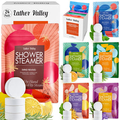 Lather Valley: empaque de 6 aromas para una experiencia de ducha aromática