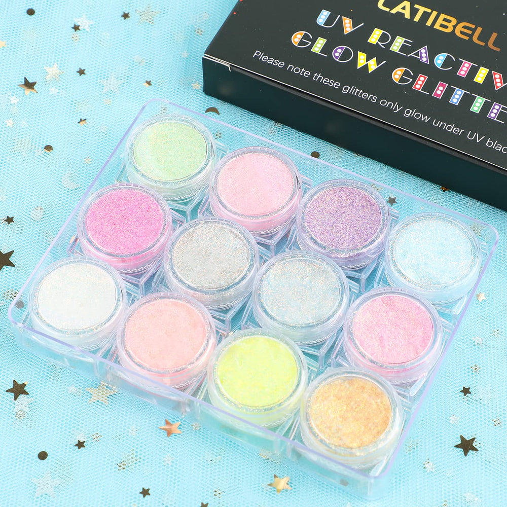 LATIBELL glitter removal with water makes cleanup quick