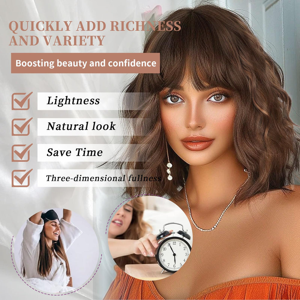 Lativ shoulder-length wig offers breathable cap and secure fit.