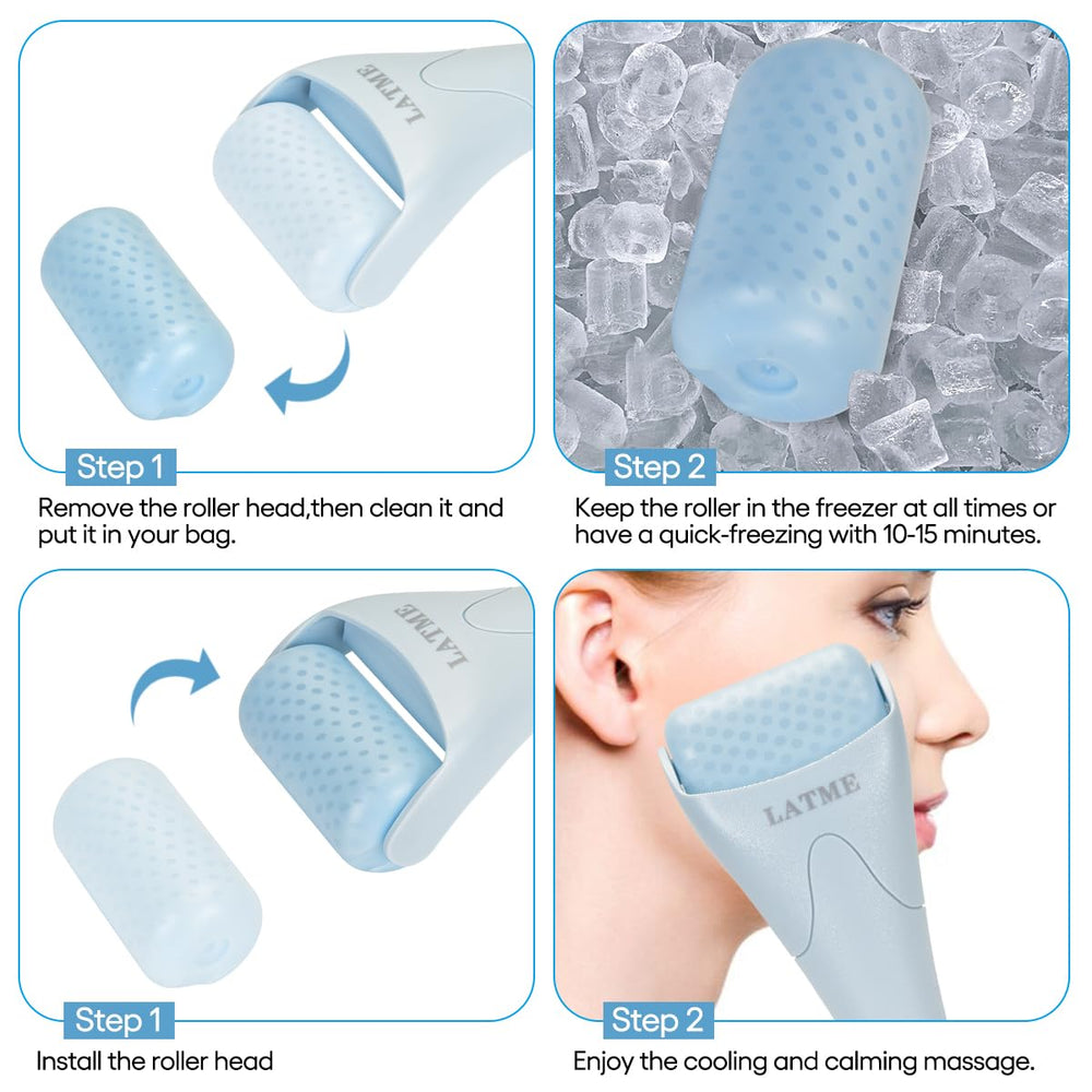 LATME Ice Roller cooling therapy delivers quick, refreshing relief.
