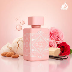 Lattafa Bade'e Al Oud Noble Blush unisex fragrance suitable for any occasion