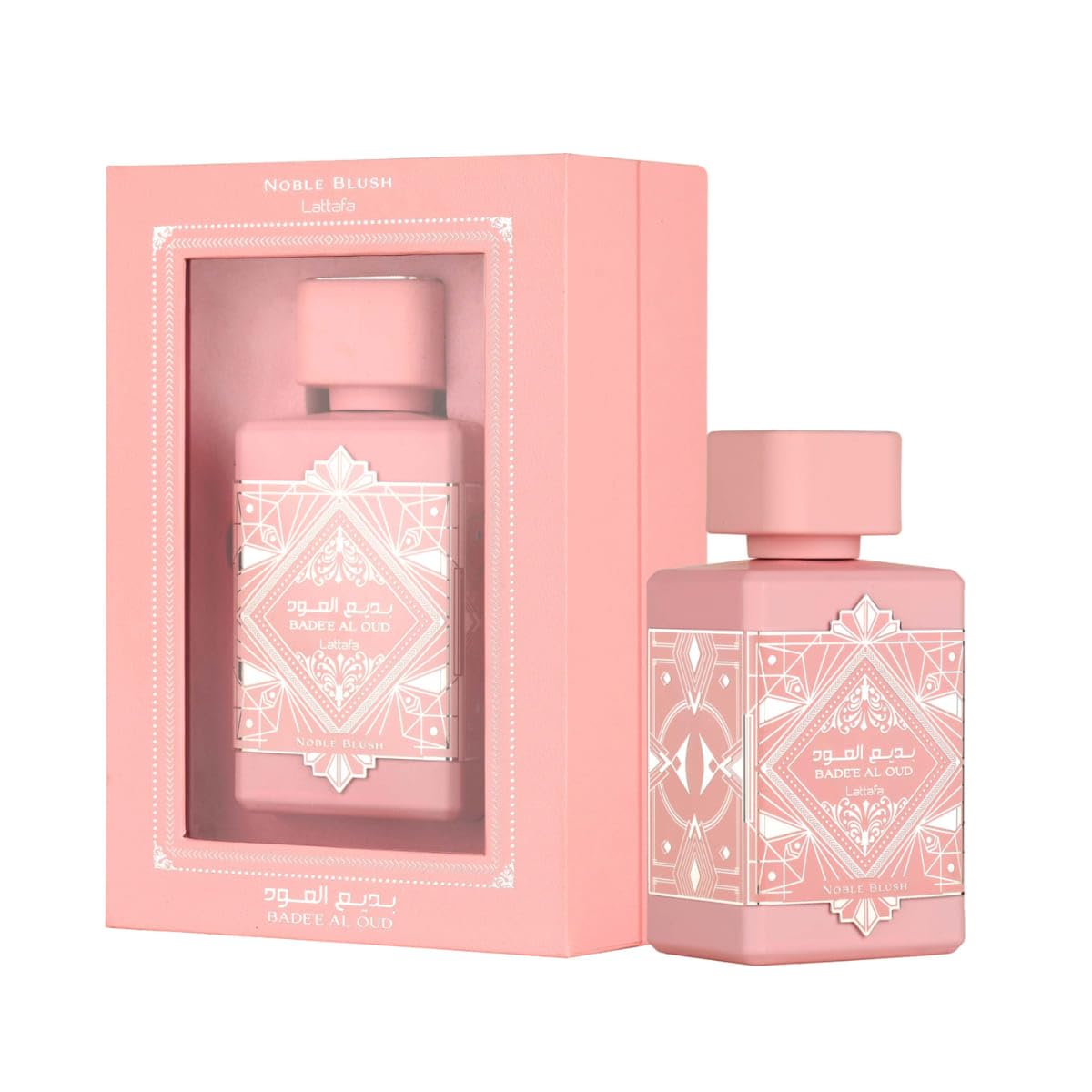 Lattafa Bade'e Al Oud Oud for Glory bottle shown in full, ideal for daily wear.