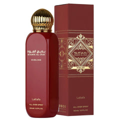 Lattafa Bade'e Al Oud Sublime heart notes of magnolia and jasmine create floral warmth