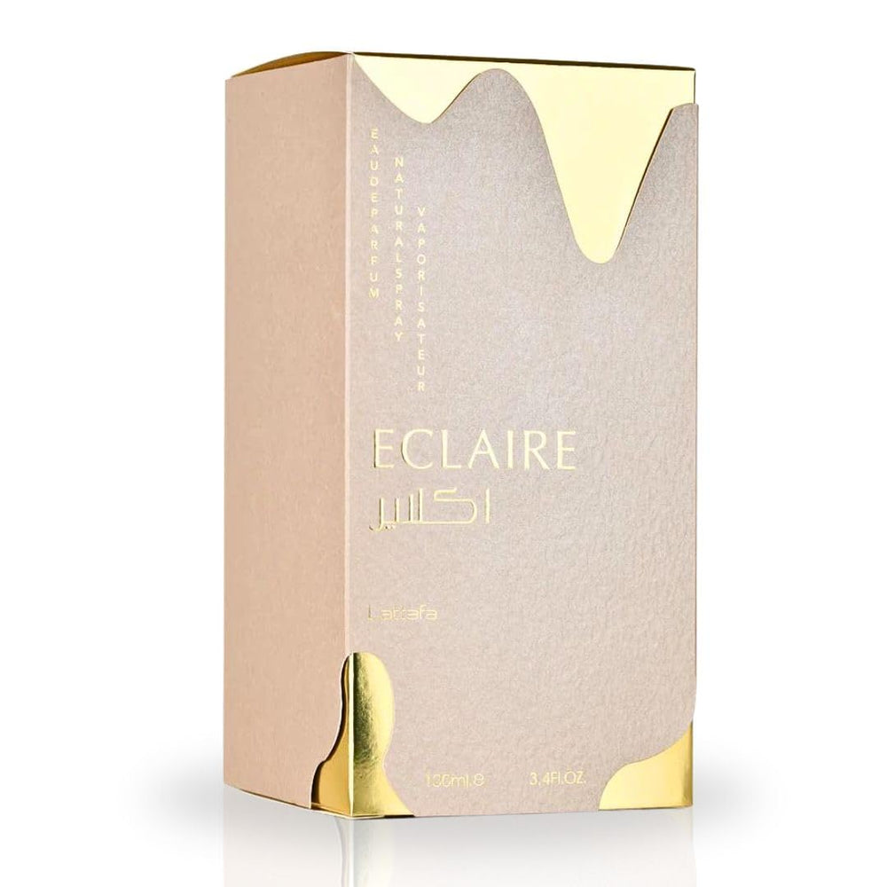 Lattafa Eclaire packaging box ideal for gifting.