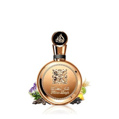 Lattafa Fakhar Gold Extrait box packaging, premium presentation for gifting