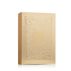 Lattafa Fakhar Gold Extrait perfume swirl, luxurious floral-amber-woody aura