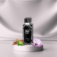 Lattafa Hayaati packaging box signals premium gifting appeal and unboxing delight.