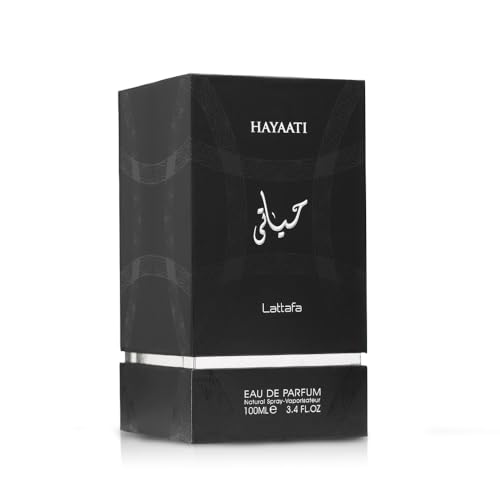 Lattafa Hayaati spray mist conveys easy projection for everyday occasions.
