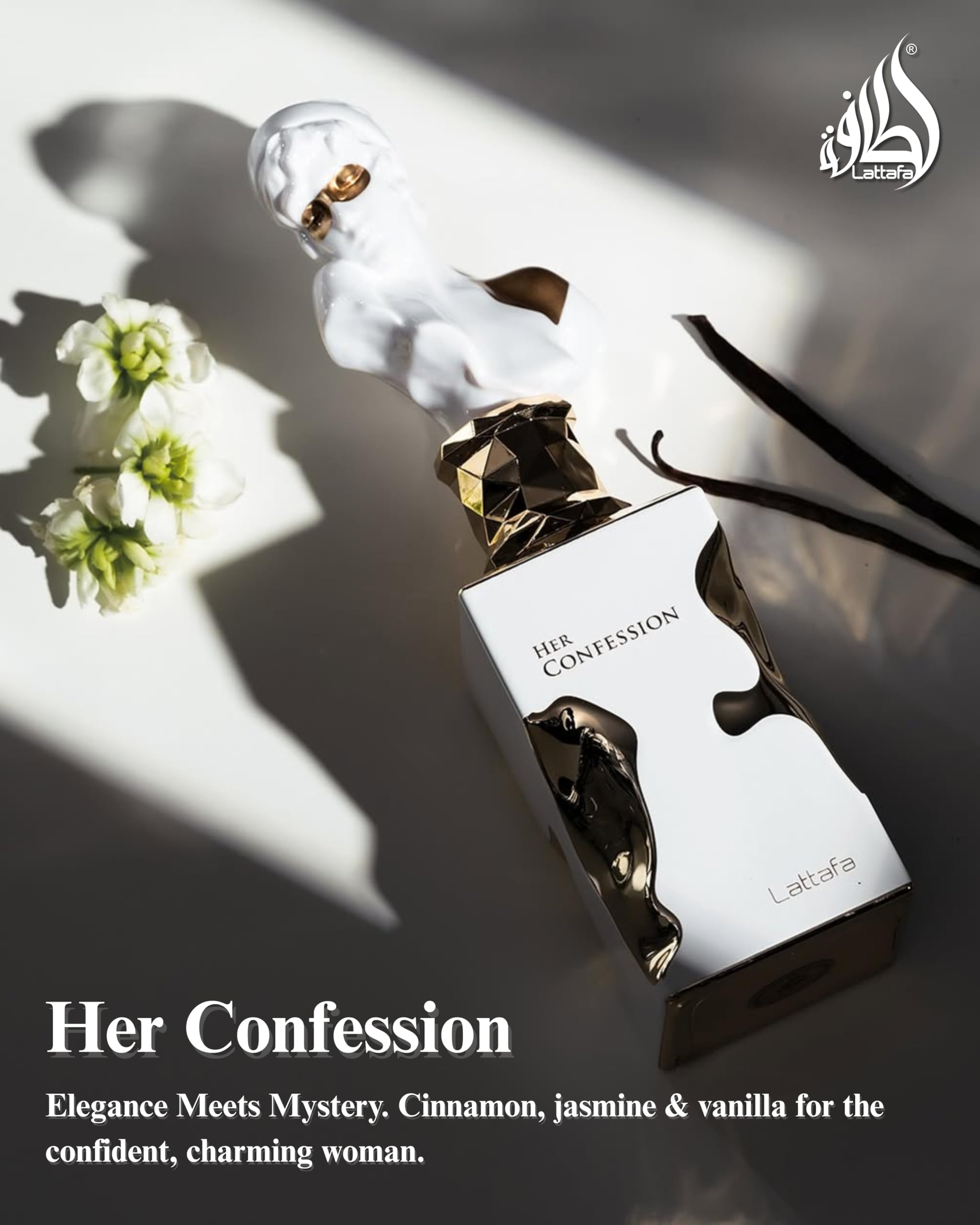 Lattafa Her Confession scent trail hints at confident wear