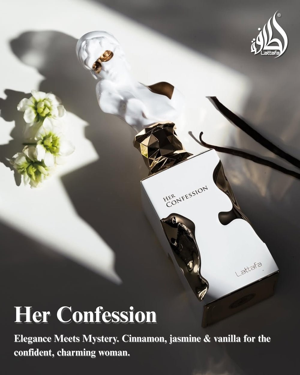 Lattafa Her Confession scent trail hints at confident wear