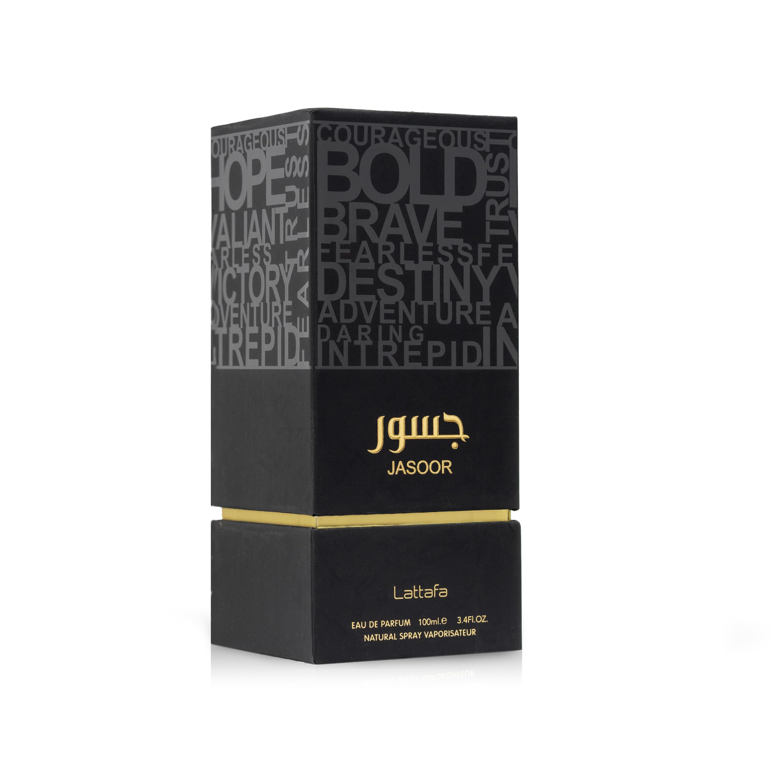 Lattafa Jasoor middle notes blend florals and spices for character.