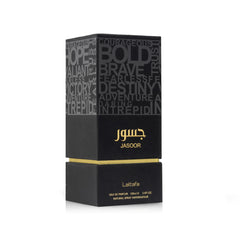 Lattafa Jasoor middle notes blend florals and spices for character.