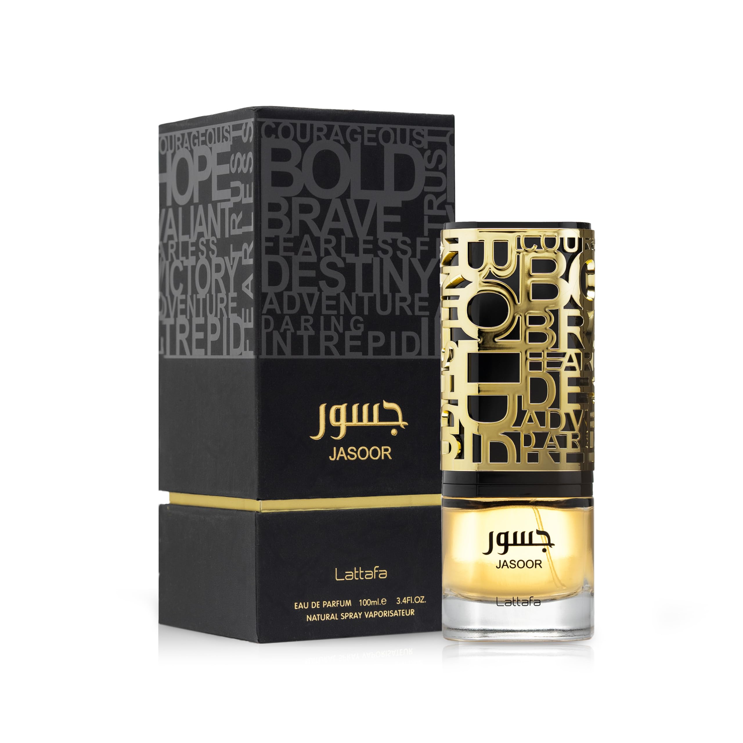 Lattafa Jasoor top notes deliver citrusy brightness at first spray.