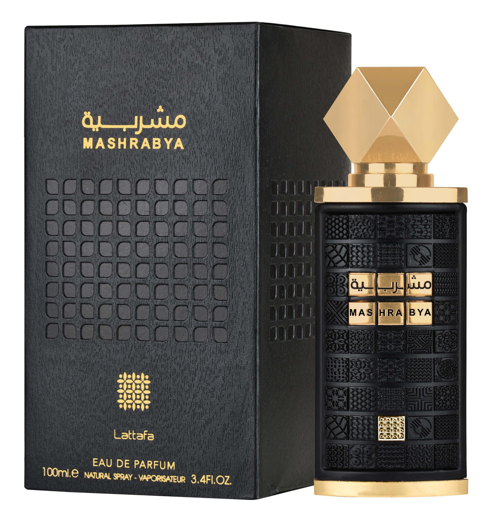 Lattafa Mashrabya note highlight, apple shisha accord for versatile day and night