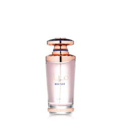 Lattafa Mayar bottle front view highlighting elegant design for daily wear.