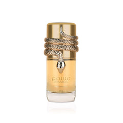 Lattafa Musamam White Intense bottle front in sleek design for everyday elegance.