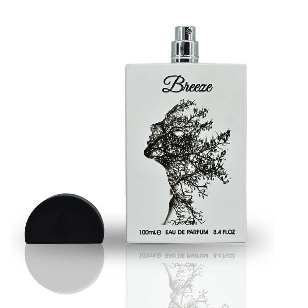 Lattafa Pride Breeze base notes of musk and sandalwood for lasting warmth