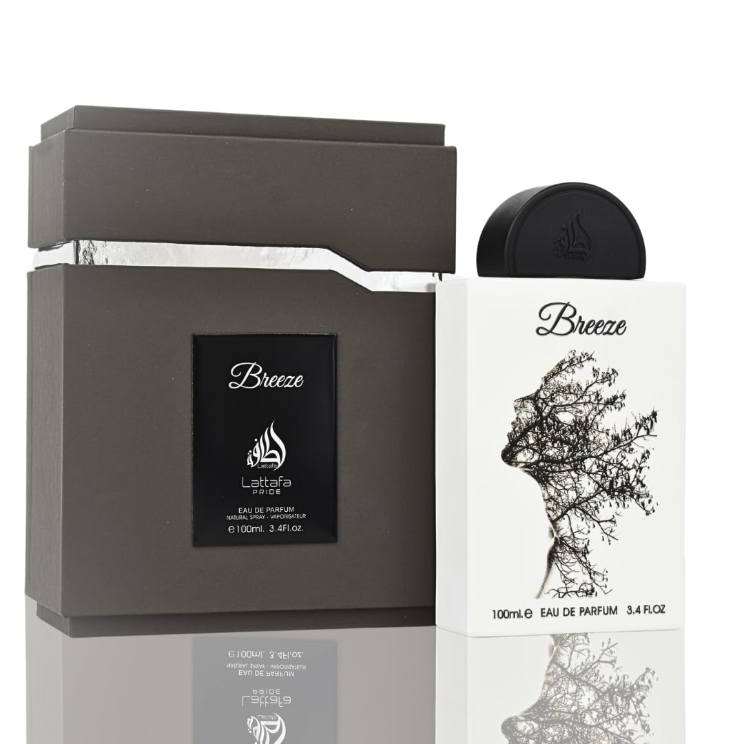 Lattafa Pride Breeze top notes with bergamot and incense for a bright opening