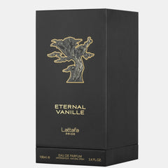 Lattafa Pride Eternal Vanille gift box presentation ready for special occasions.