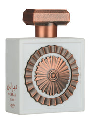 Lattafa Pride Nebras Elixir cap close-up with premium packaging