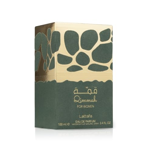Lattafa Qimmah packaging highlights premium vibe suitable for gifting.
