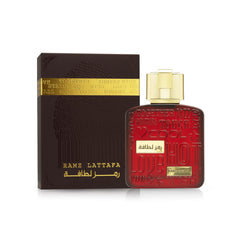 Lattafa Ramz Gold cap close-up, premium craftsmanship for gift-ready presentation.