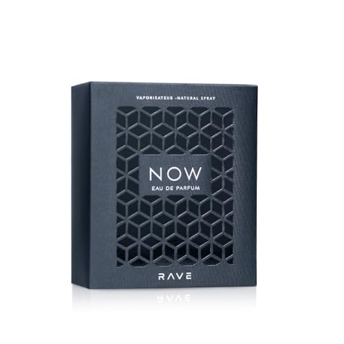 Lattafa Rave Now middle notes reveal rose and patchouli, adding elegant daily versatility.