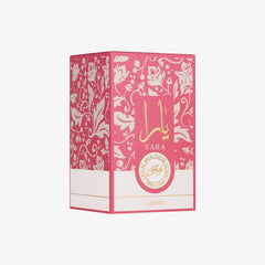 Lattafa Yara Candy opening notes with green mandarin and blackcurrant