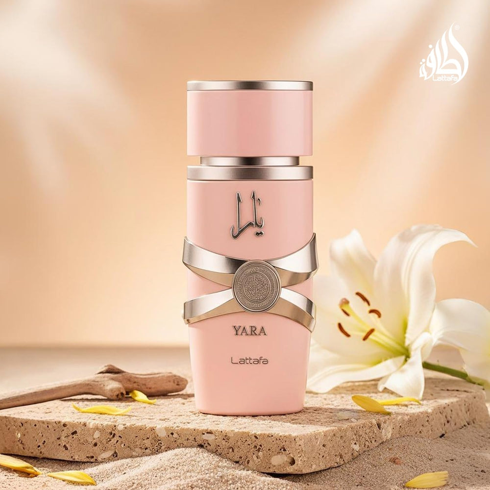 Lattafa Yara elegant bottle design, a luxurious gift-ready look.