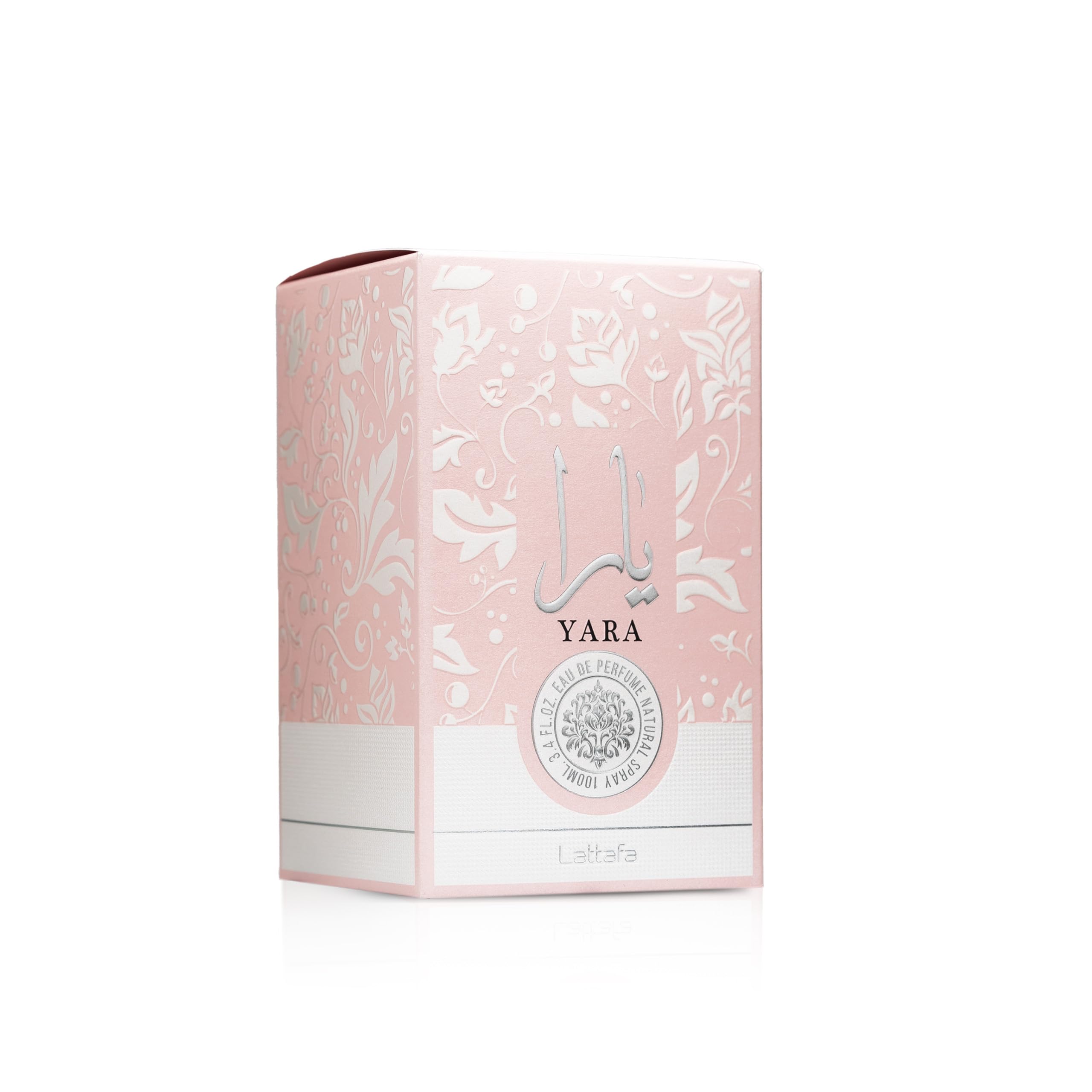 Lattafa Yara heliotrope and orchid bloom, a refined floral touch.