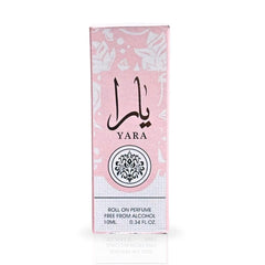 Yara heart notes of jasmine and rose add feminine charm and depth.