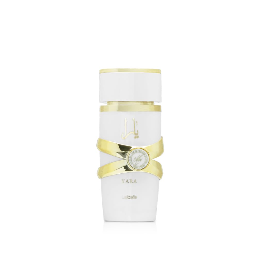 Lattafa Yara Moi top notes peach and jasmine for a bright daytime scent
