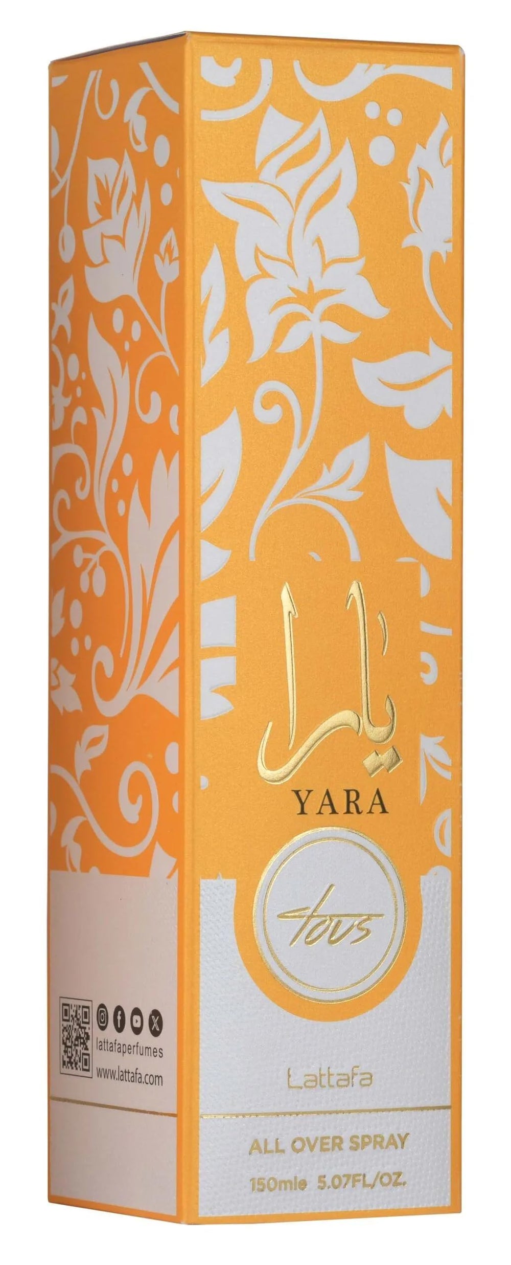Lattafa Yara Tous vanilla cashmeran musk base for lasting warmth