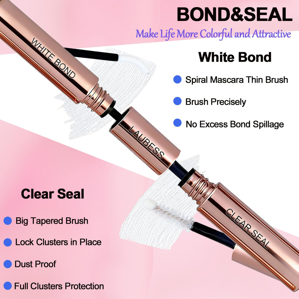 LAUBESS ball-tip seal applicator ready to lock lashes securely.